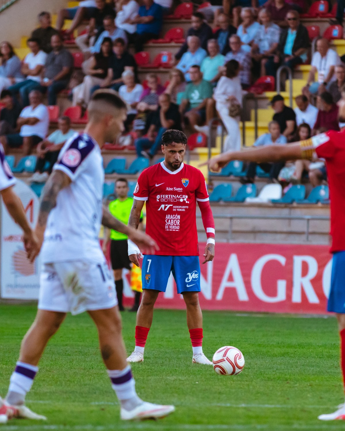 El CD Teruel cae en Pinilla ante el Real Jaén en un partido decidido a balón parado (0-1)