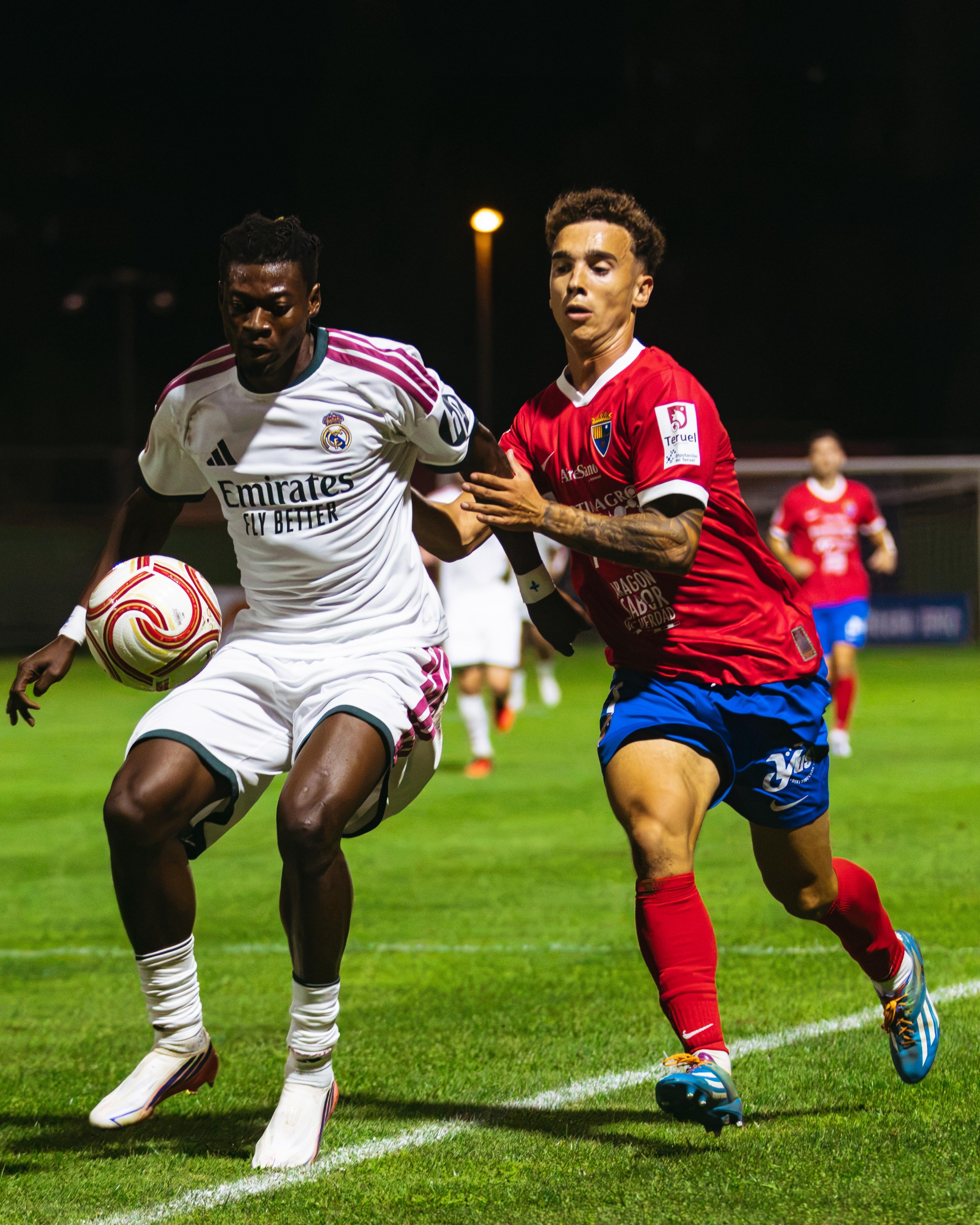 El CD Teruel arranca la liga con un punto de carácter ante el Real Madrid Castilla (0-0)