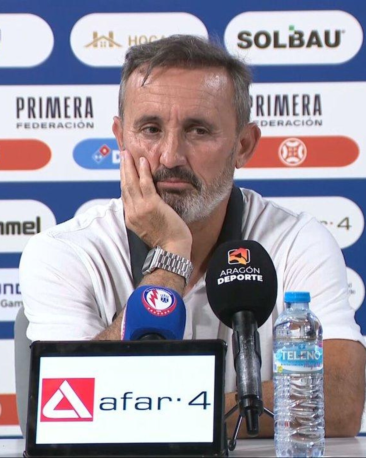 Kiko Ramírez: «No voy a permitir que este equipo se hunda en ningún momento»