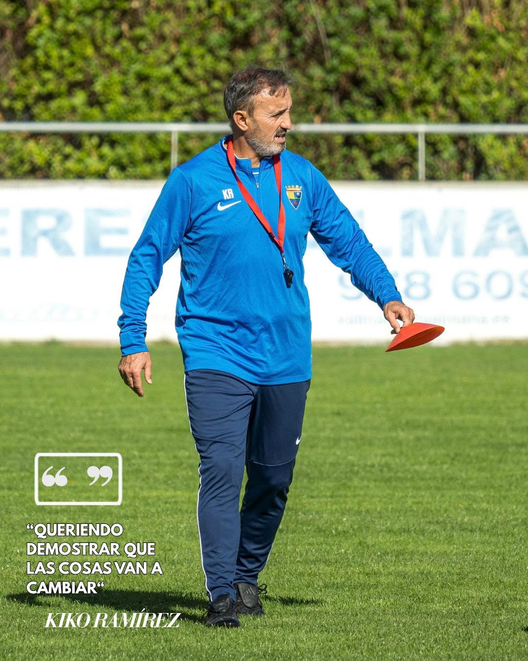 Kiko Ramírez: «Hemos roto la barrera del gol y ahora tenemos que romper la barrera de ganar»